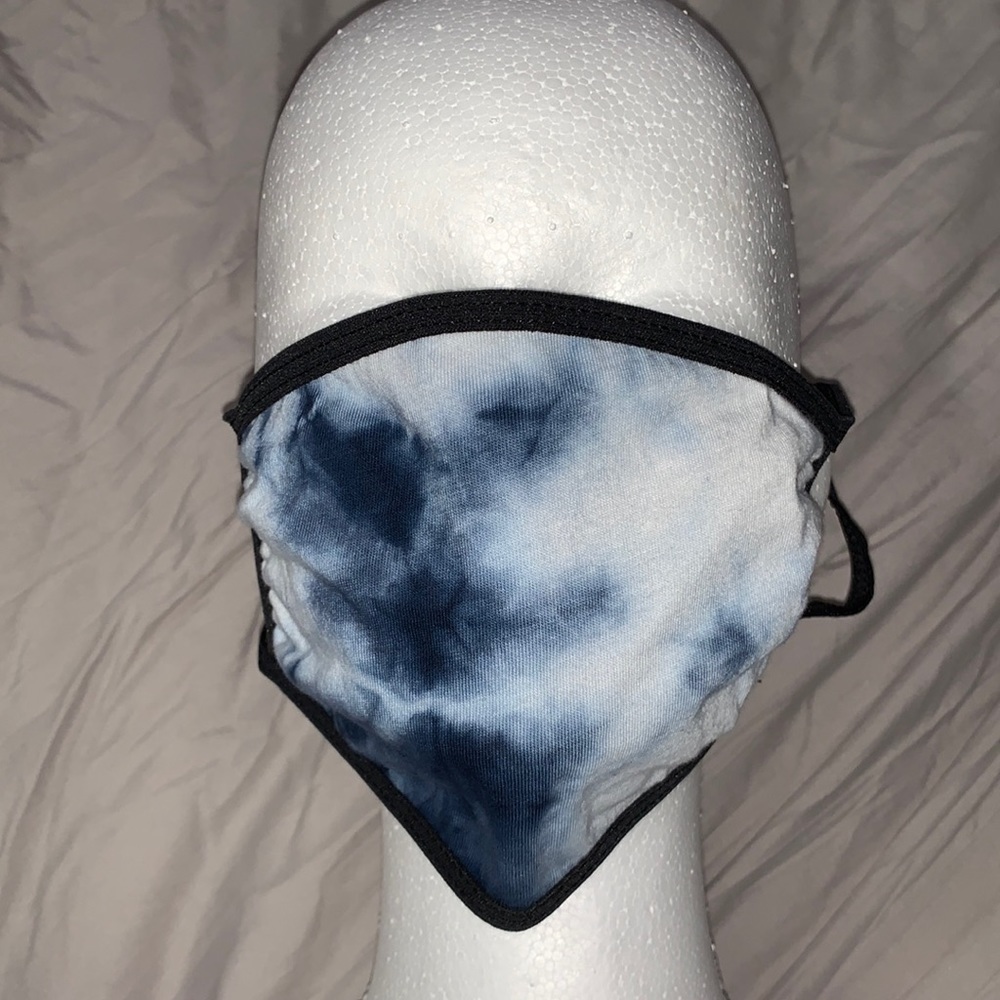 Adult Mask - Blue Tye Dye